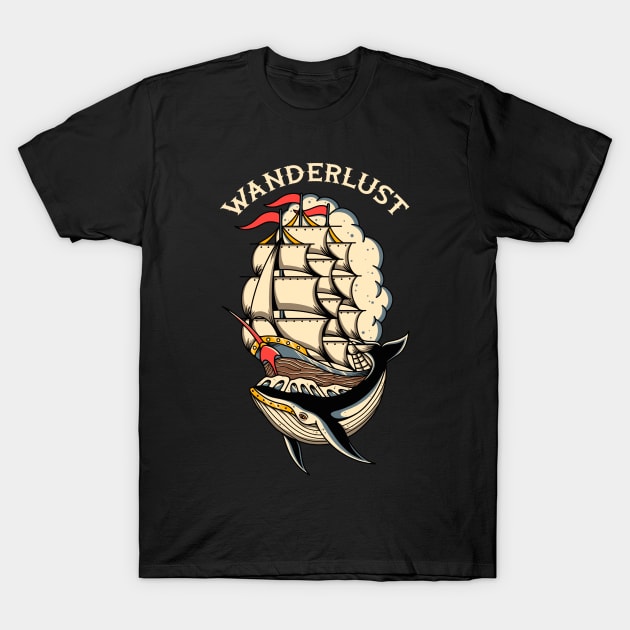 Wanderlust T-Shirt by ILLUSTRA.13